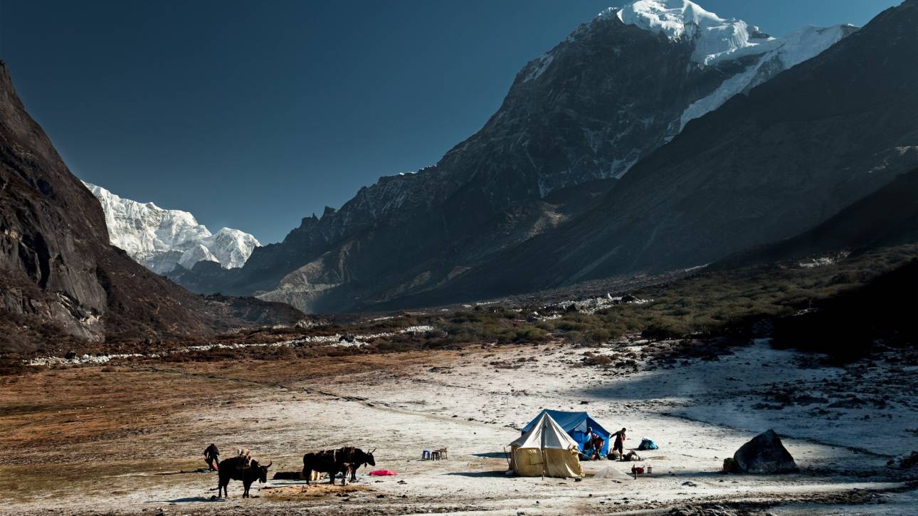 Thangsing, Himalayan Kanchenjungs Region, Sikkim, India
