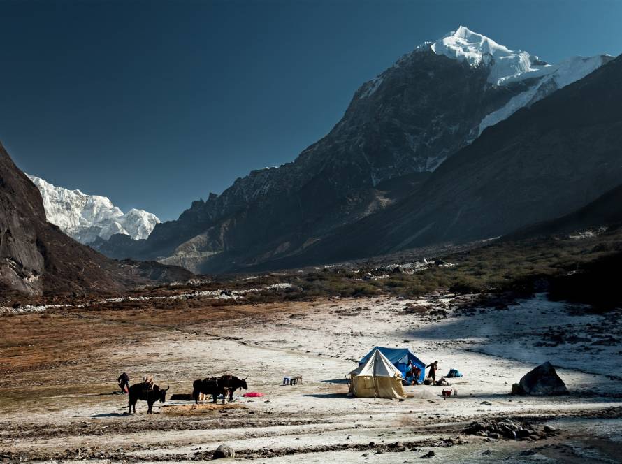 Thangsing, Himalayan Kanchenjungs Region, Sikkim, India